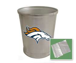 Denver Broncos Trash Can - Dynasty Sports & Framing