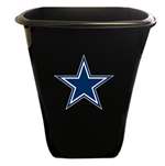 The Furniture Cove - New Black Finish Trash Can Waste Basket featuring  Baltimore Ravens NFL Team Logo