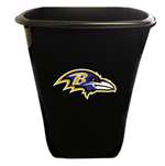 BALTIMORE RAVENS NFL LOGO LARGE 32 GALLON TRASH CAN AUTHENTIC ***