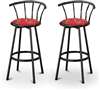 New Spiderman Themed Fabric Swivel Seat Counter Height Bar Stools! 24" Seat Height with a Black Finish