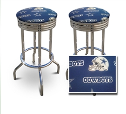 Rare Dallas Cowboys Wrought Iron Bar Stools for Sale in Mesquite